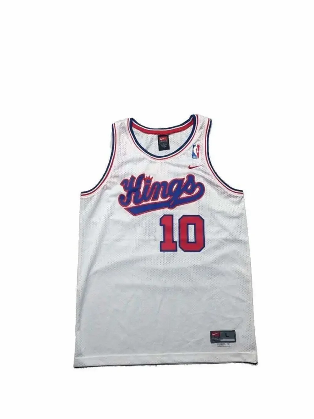 Nike Sacramento Kings Mike Bibby 10 NBA Jersey Size Large (Youth)